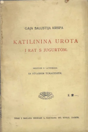 Gaj Saulistije Krisp: Katilinina urota i rat s Jugurtom