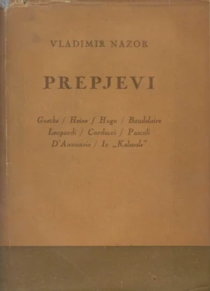 Vladimir Nazor: Prepjevi