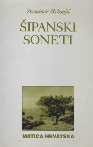 Zvonimir Mrkonjić: Šipanski soneti