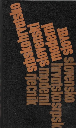 Janko Jurančić: Srbskohrvatsko slovenski moderni slovar