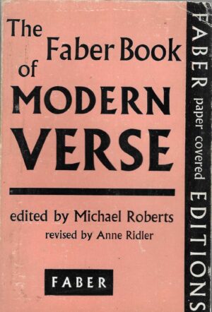 The Faber Book of Modern Verse, edited by Michael Roberts