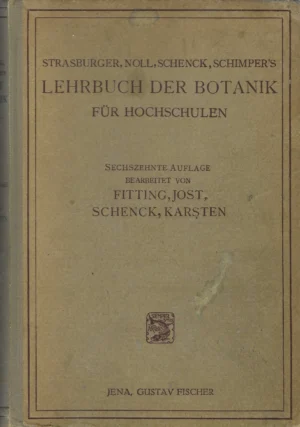 Lehrbuch der Botanik für Hochschulen