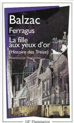 Honoré de Balzac: Ferragus - La fille aux yeux d'or
