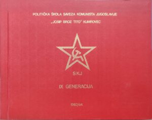 Politička škola Saveza komunista Jugoslavije “Josip Broz Tito” Kumrovec - IX generacija, 1983/84