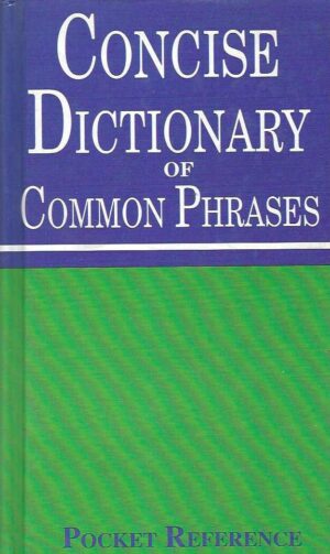 Concise dictionary of common phrases
