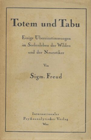 Sigmund Freud: Totem und Tabu – 1. izdanje