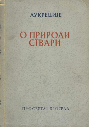 Lukrecije: O prirodi stvari