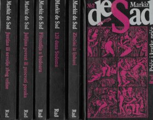 Markiz de Sad: Izabrana djela 1-6