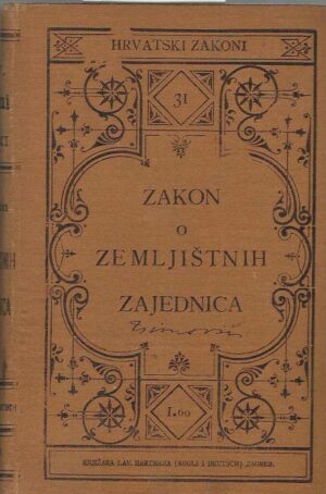 Zakon o zemljištnih zajednica