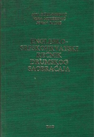 Ana Fišer-Popović, Vera Mijušković, Jovan Radoš: Englesko-srpskohrvatski rečnik drumskog saobraćaja