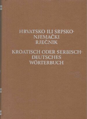 Antun Hurm, Blanka Jakić: Hrvatsko ili srpsko-njemački rječnik