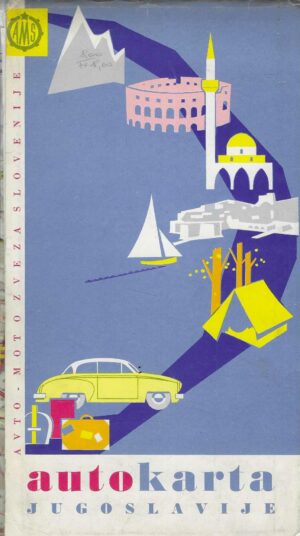 Auto karta Jugoslavije