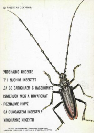 Upoznajmo insekte - višejezično izdanje (albanski, bugarski, mađarski, slovački, rumunjski, rusinski)