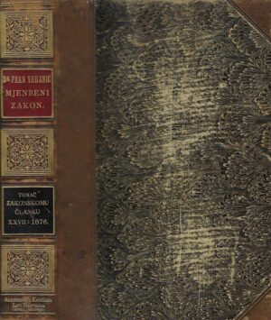 Fran Vrbanić: Mjenbeni zakon