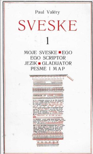 Paul Valéry: Sveske 1