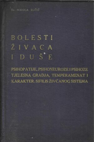 Dr. Nikola Sučić: Bolesti živaca i duše