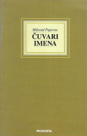 Milorad Pupovac: Čuvari imena (s potpisom autora)