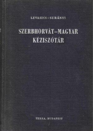 Szerbhorvát-magyar kéziszótár