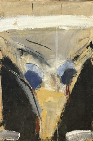 Antun Maričić: Ulje na kartonu 103x72 cm