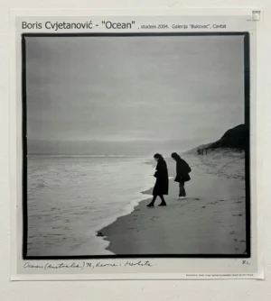 Boris Cvjetanović: "Ocean" - potpisani plakat 46x43 cm