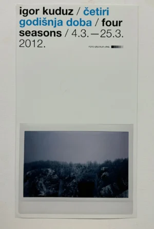 Igor Kuduz: Četiri godišnja doba - 69x40 cm