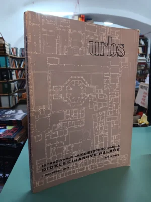 Istraživanje jugoistočnog dijela Dioklecijanove palače 1