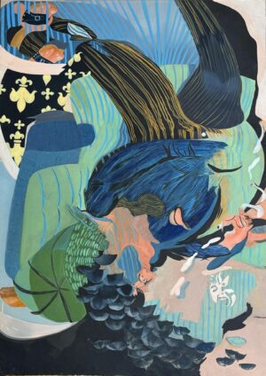 Marcela Gjoni: Prvi pokušaj 180x130 cm