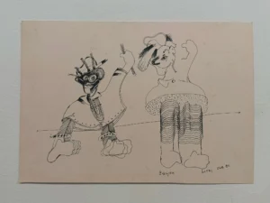 Marina Ercegović: crtež - 24x35 cm