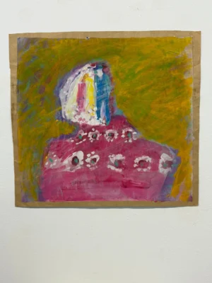 Marina Ercegović: Vjenčanje - 43x47 cm