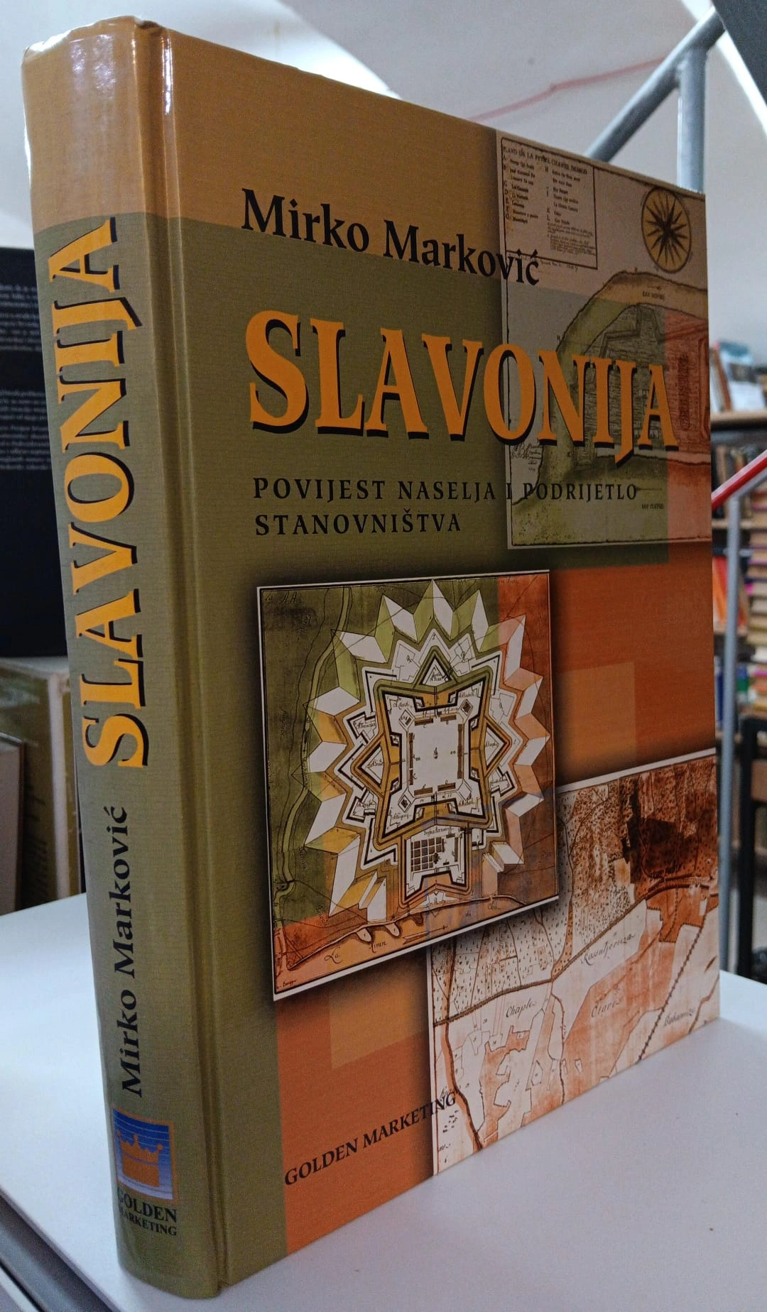 Mirko Marković: Slavonija - povijest naselja i podrijetlo stanovništva