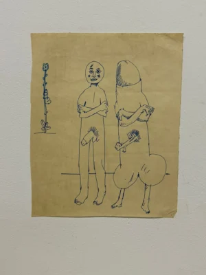 Miroslav Šutej: Porno crtež - 29x24cm