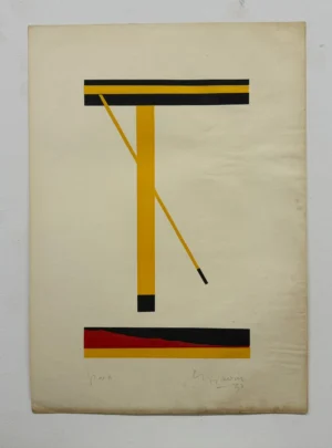 Moisés Nusimovich grafika 70x50 cm