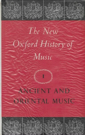 The New Oxford History of Music I