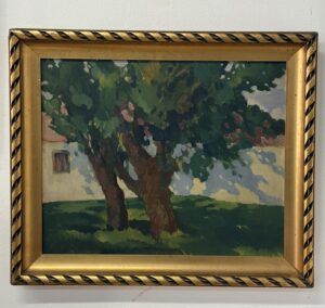 Vilko Šeferov: Pejzaž (ulje na platnu)