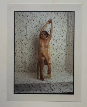 Akt u hrvatskoj fotografiji od 1865. do danas - plakat izložbe 70x54 cm