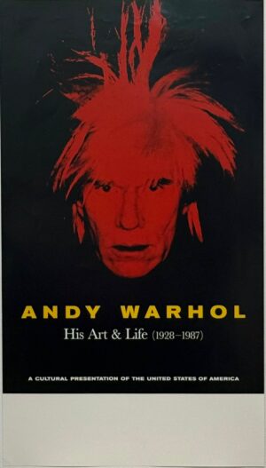 Andy Warhol: His Art & Life (1928-1987) - plakat 80x45cm