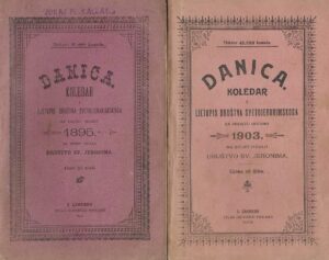 Danica - Koledar i ljetopis Društva svetojeronimskoga - komplet 1-6