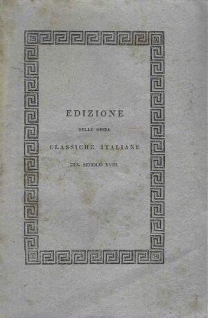 Edizione delle Opere Classiche Italiane