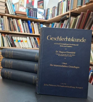 Dr. Magnus Hirschfeld: Geschlechtskunde 1-4