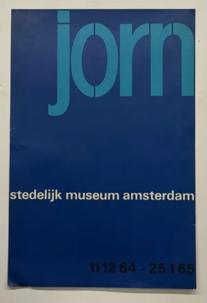 Jorn: Stedelijk Museum Amsterdam - plakat izložbe 95x64 cm