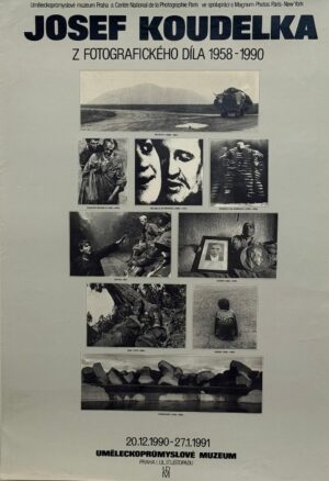 Josef Koudelka: Z Fotografického dila 1958–1990 plakat 84x59cm