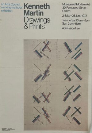 Kenneth Martin: Drawings & Prints - plakat 42x30cm