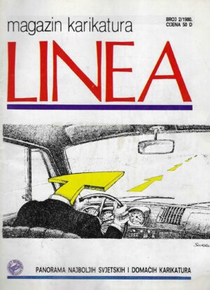 Linea - Magazin karikatura 2/1980.