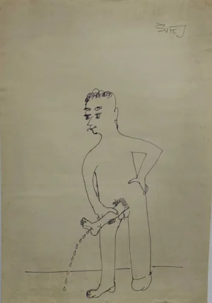 Miroslav Šutej: Porno crtež - 42x29cm