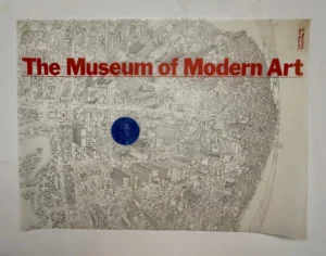 The museum of modern art MOMA 1984 plakat - 61x82 cm