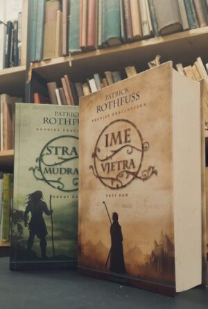 Patrick Rothfuss: KRONIKE KRALJOSJEKA : IME VJETRA - STRAH MUDRACA 1-2 KOMPLET