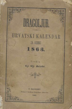 Dragoljub - Hrvatski kalendar za godinu 1863.