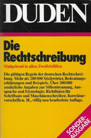 Duden - Die Rechtschreibung