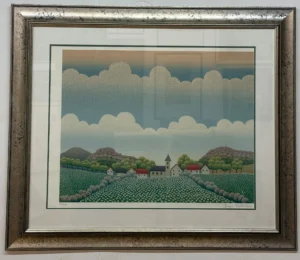 Ivan Rabuzin: Uokvirena grafika 52x67 cm