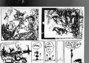 Kartolina: strip - selekcija, GALERIJA IZVOR, izložba recentnog hrvatskog stripa